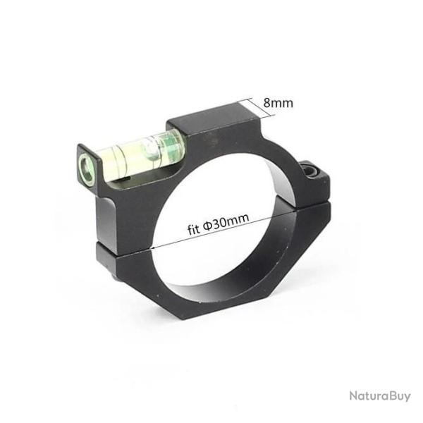 Niveau � bulle � monter sur lunette avec tube en 30 mm