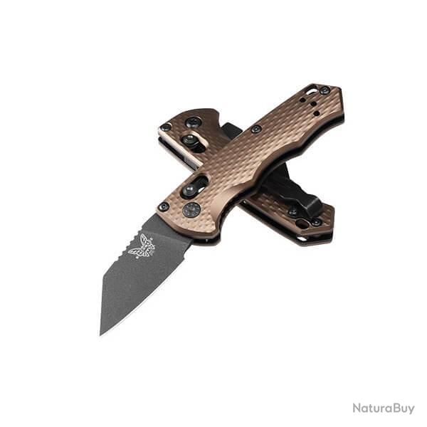 BEN2950BK-1 Couteau pliant Benchmade Partial Immunity burnt bronze