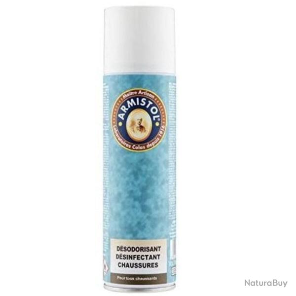 A�rosol chaussure d�sodorisant d�sinfectant Armistol - 250 ml