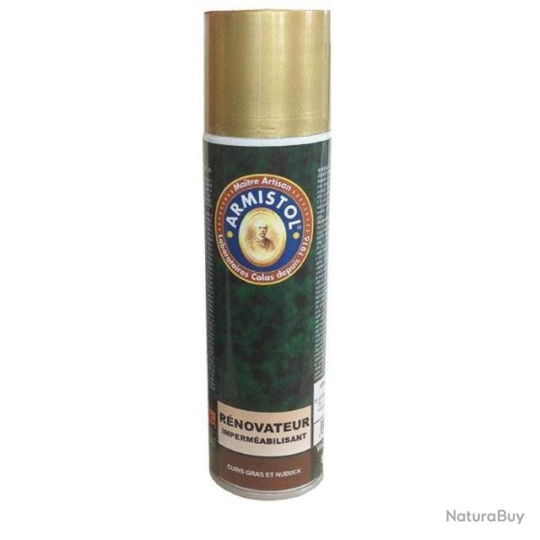 A�rosol r�novateur imperm�abilisant  cuir gras et nubuk Armistol - 25 - 250 ml