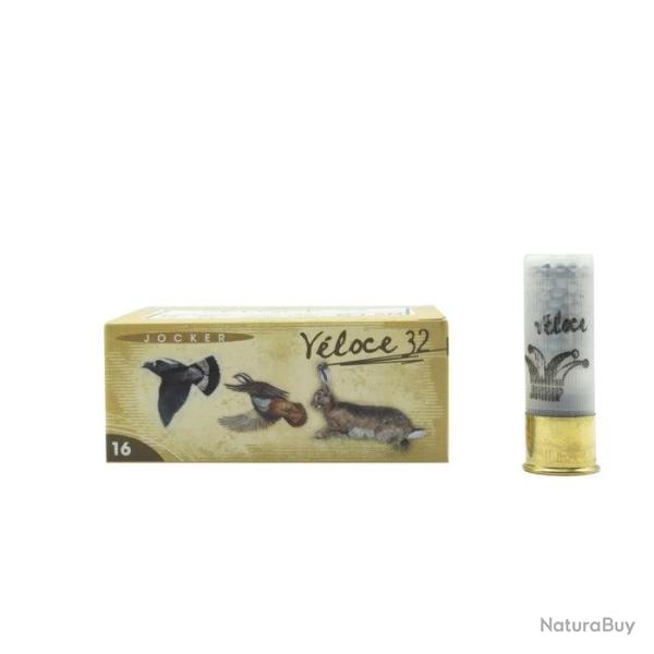 DC 25 Boite de 10 Cartouches Jocker Veloce 32 BJ Cal. 16 67 16