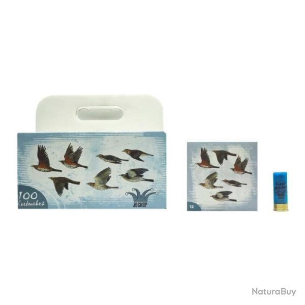 Bo�te de 100 Cartouches Jocker Grand Passage 36 BJ - Cal. 12/70/12 - 7 1/2 / Par 1