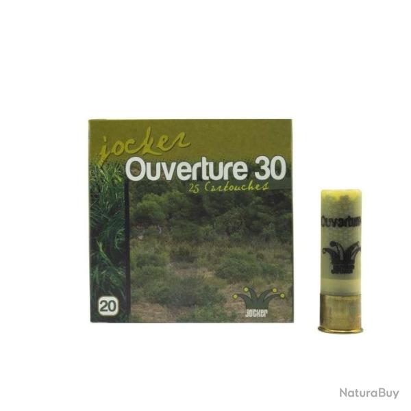 Bo�te de 25 Cartouches Jocker Ouverture BG Cal. 20 70 16 Par 1 30 gr