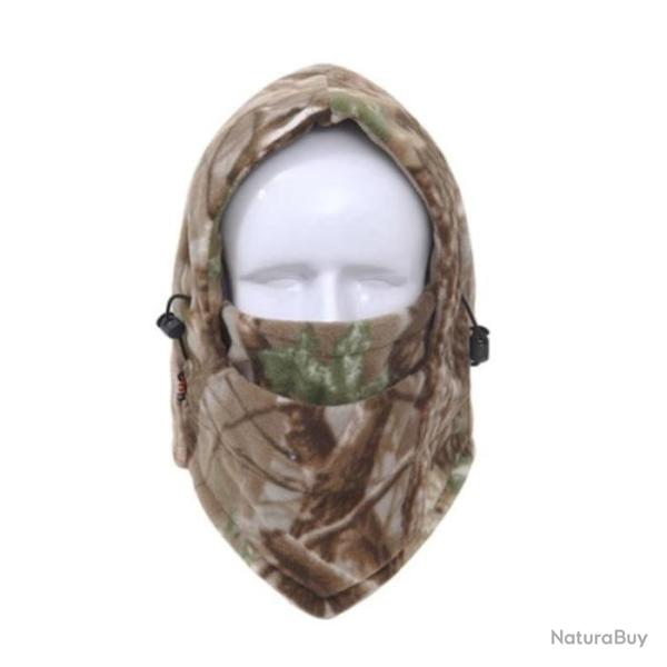 DC 25 ! Cagoule polaire camo ChasseTir