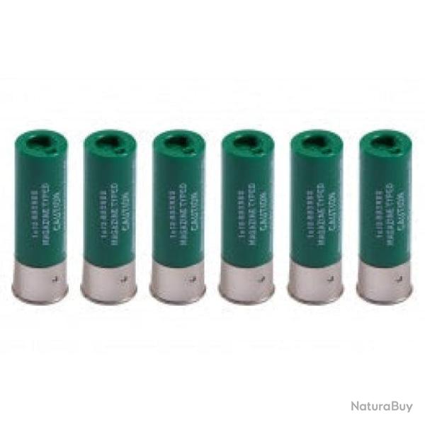 DT 25 ! Cartouches Fusil � Pompe 15BBS S&T 6PCS