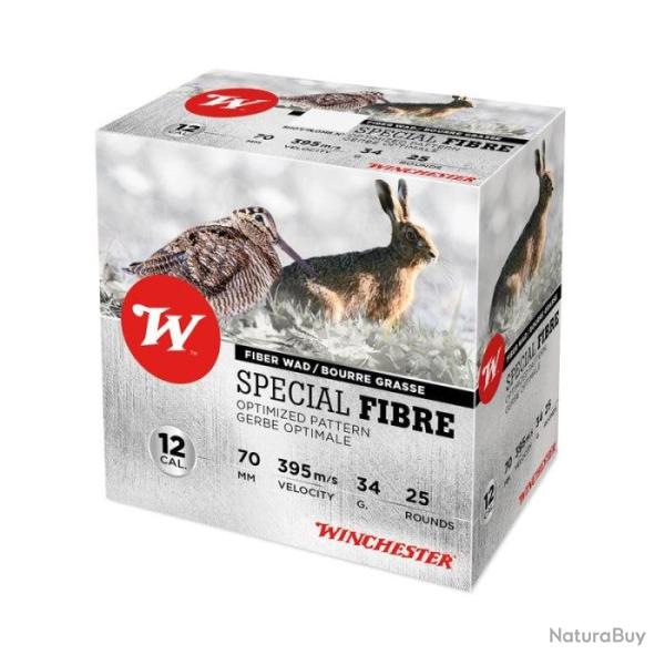 Cartouches Winchester Sp�cial Fibre Cal. 12 70 34 g Par 1