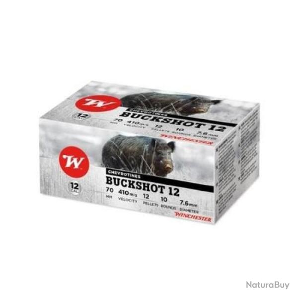 Chevrotine Winchester BuckShot - Cal. 12/70 9 / Par 1 - 12 / Par 1