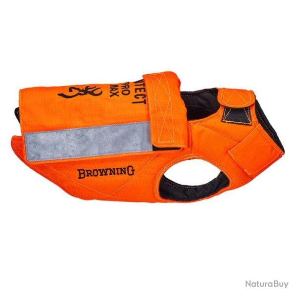 DC 25 Gilet de protection pour chien Browning Protect Pro Max Orange