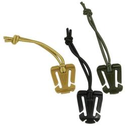 DT 25 ! MOLLE Bungee Retainers Viper Noir