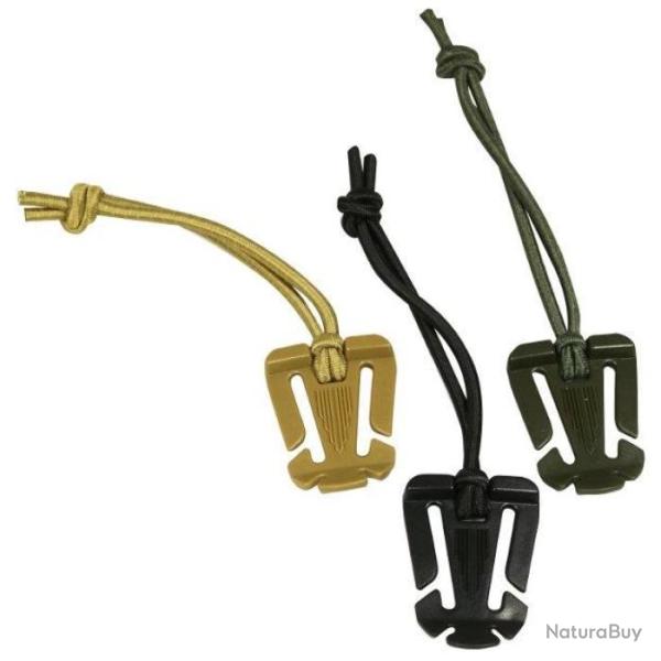 DT 25 ! MOLLE Bungee Retainers Viper Noir