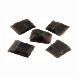 Pack de 5 silex Davide Pedersoli - 25 x 25 m