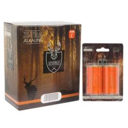 DC 25 ! Pile alcaline Energy Hunting LR20 - 1,5V - Par 2