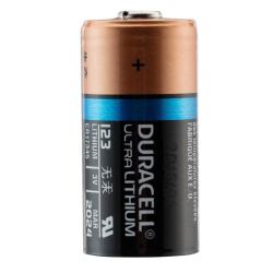 DC 25 ! Piles Duracell CR123 - 3V