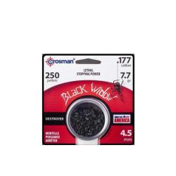 DT 25 ! Plombs Crosman Destroyer Black Widow