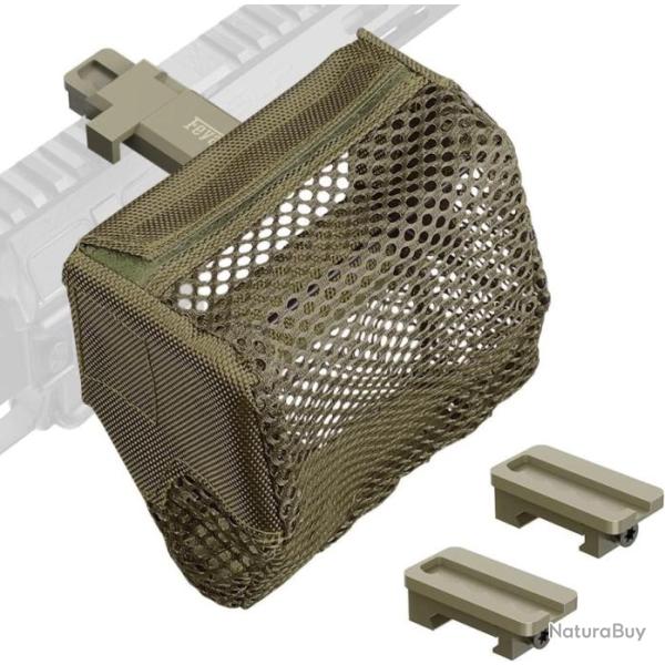 Rcuprateur de douilles cartouches Brass catcher Rsistant  la Chaleur Montage Rail Picatinny