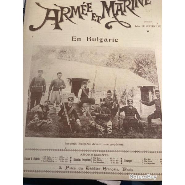 Belles revuees 1900-1904 Marine et Arm�e, et Armes et Sport