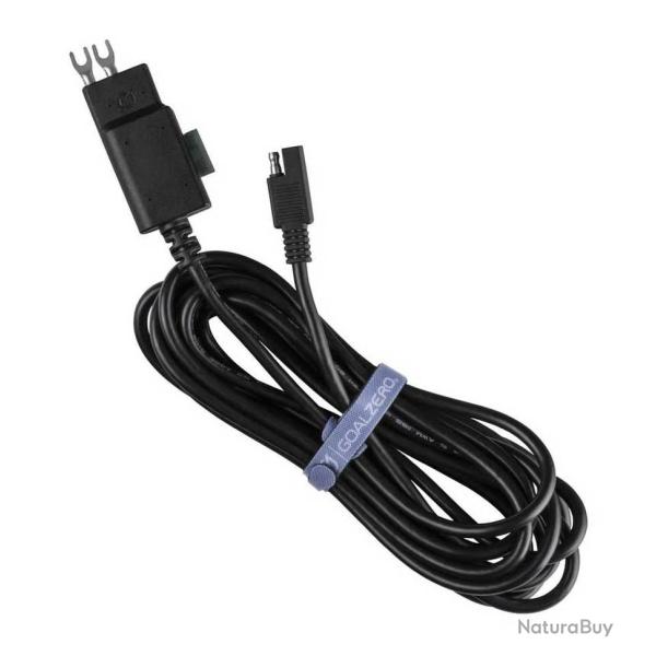 C�ble connecteur Goal Z�ro Cosse vers sae - 4,5 m
