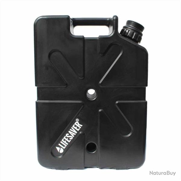 Jerrycan purificateur d'eau filtr�e Lifesaver - 20000L Bleu - Noir