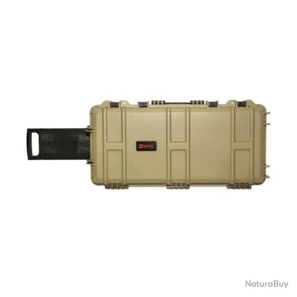 Mallette waterproof Nuprol mousse pr�d�coup�e - 75x33x13 cm - Tan