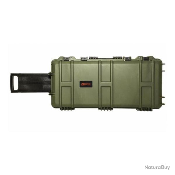 Mallette waterproof Nuprol mousse pr�d�coup�e - 75x33x13 cm - Vert