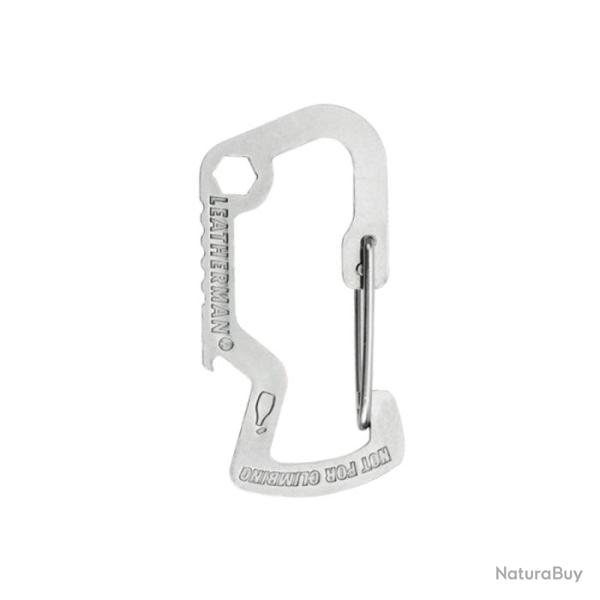 Mousqueton et d�capsuleur Leatherman multifonctions - Gris