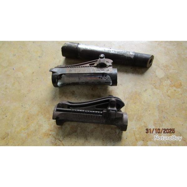 hausse escargot  ww1 fusil mauser G98 Allemand premi�re guerre bon fonctionnement surface peu oxyd�e