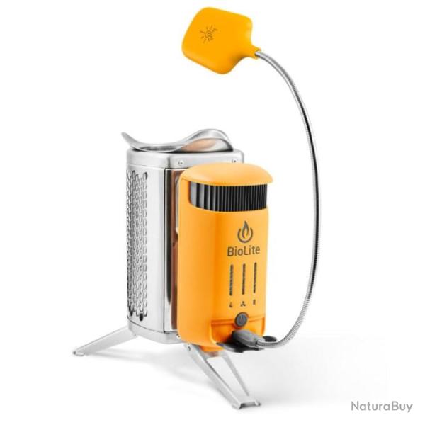 R�chaud BioLite Campstove 2+ avec flexlight