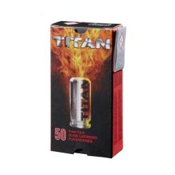 DT 25 ! Balles &agrave; blanc Titan Perfecta - Cal. 9 mm PAK 50