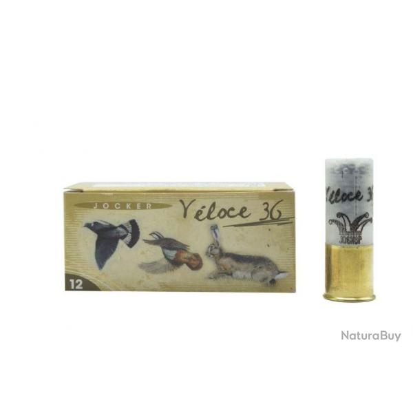 Boite de 10 Cartouches Jocker Veloce 36 BJ - Cal. 12/70/25 - 4 NI / Par 1