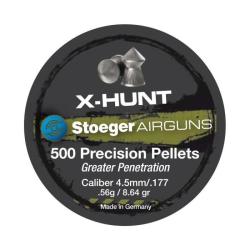 Boite de plombs Stoeger X-Hunter t&ecirc;te pointue 0.56 g - Cal. 4.5 mm - Par 1