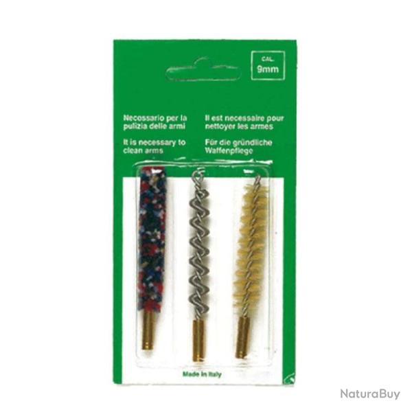 Pack 3 brosses spirales Europarm pour armes � canon lisse - 14 mm