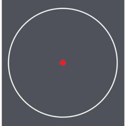 DT 25 ! Point rouge Z&eacute;roTech Thrive 3 MOA - 1"