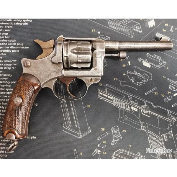 DESTOCKAGE - Revolver mod�le 1892 - Calibre 8mm Lebel - Saint-Etienne 1895 (Occasion)