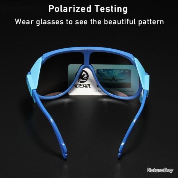 Lunettes de soleil polarises pour hommes et femmes, 10 couleurs