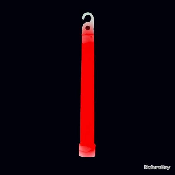 B�ton lumineux militaire Nice Glow Stick rouge