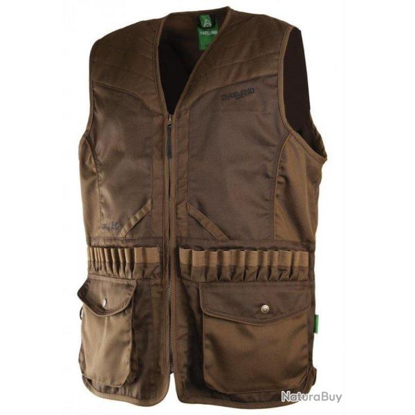 Gilet de chasse marron calibre 20 TREELAND