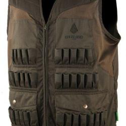 Gilet de chasse multitubes kaki TREELAND-S