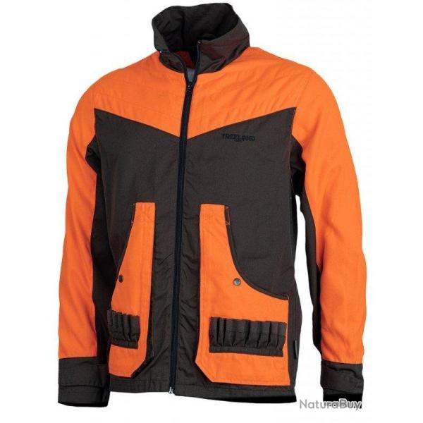 Veste ouverture de chasse orange TREELAND
