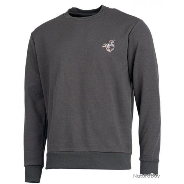 Sweat polaire sanglier marron TREELAND