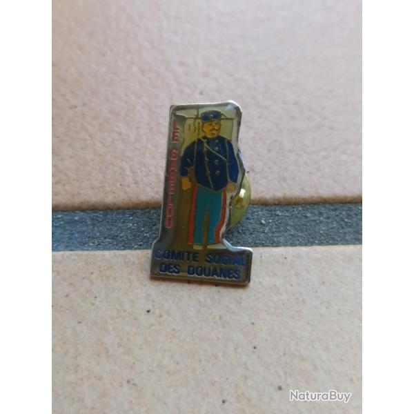 PINS DOUANES LE GABELOU COMITE SOCIAL DES DOUANES
