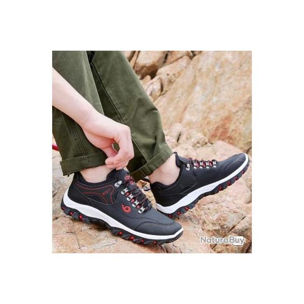 Chaussures de randonne impermable et antidrapantes NOIRE