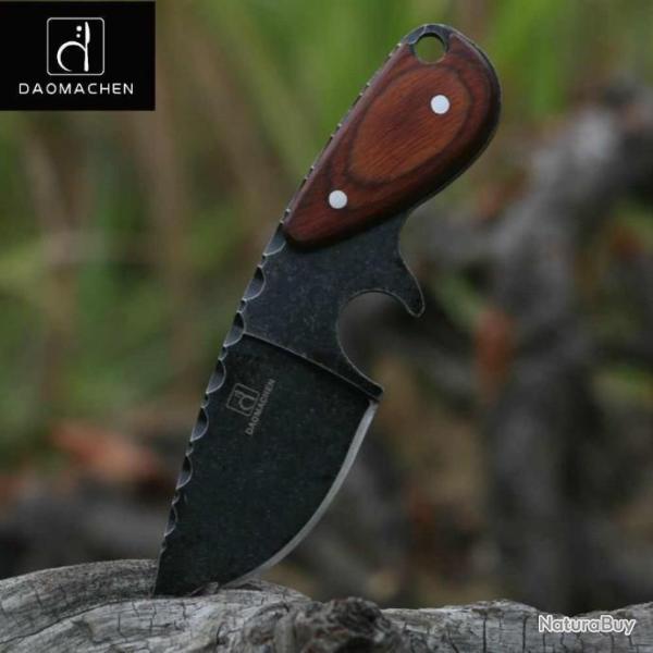 Couteau de chasse - Manche en bois