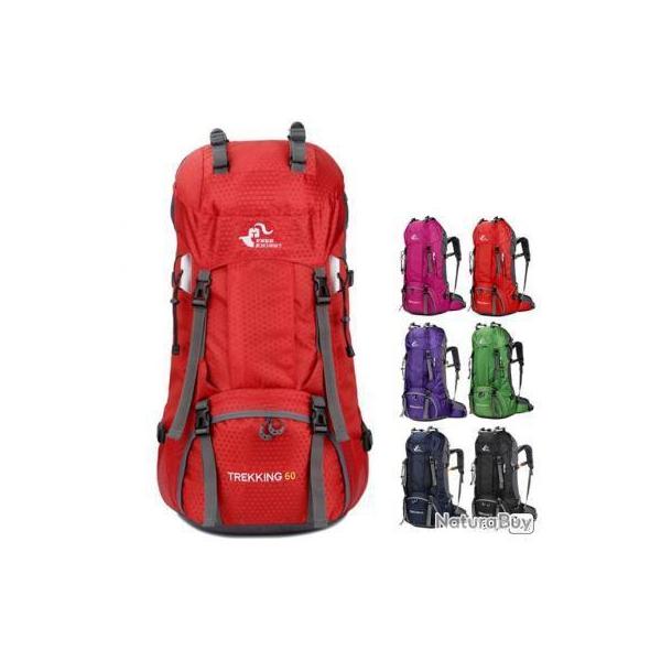 Sac a dos 60L Grande capacit� Camping Randonn�e
