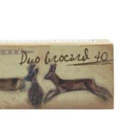 BOITE DE 10 CARTOUCHES JOCKER DUO BROCARD 40G BOURRE JUPE CAL.12/70 PLOMBS 1/2 NICKELÉ