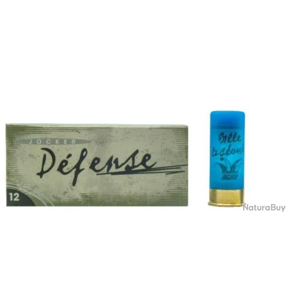 BOITE DE 10 CARTOUCHES JOCKER BILLE ELASTOMERE CAL.12/67 BILLE ELASTOMERE