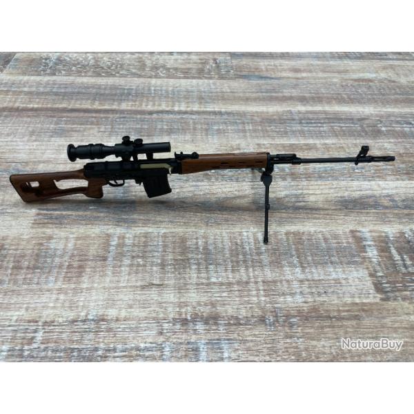 REPLIQUE  MINIATURE D' ARMES DE GUERRE SVD