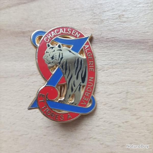 INSIGNE MILITAIRE - 9e RZ - REGIMENT DE ZOUAVES