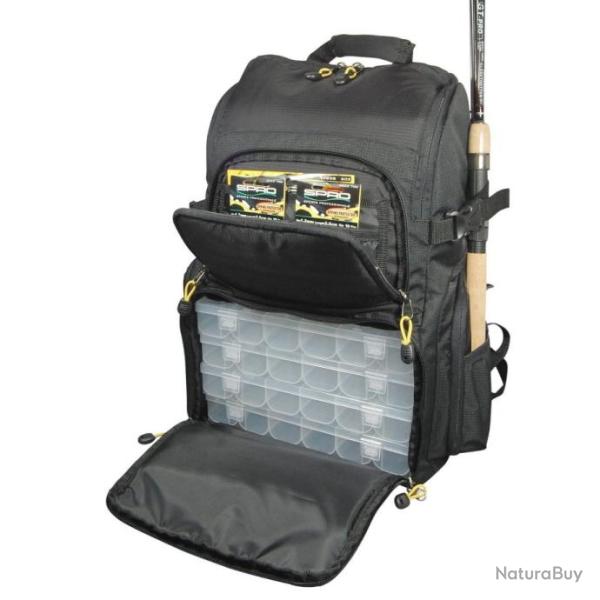 Sac � Dos de P�che avec 4 boites pour leurres Haute Qualit�