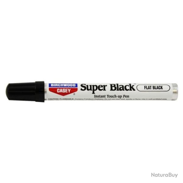 stylo retouche noir mat birchwood casey feutre flat