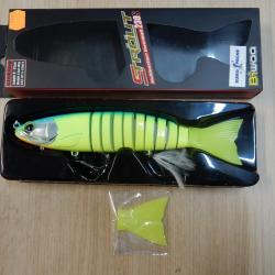 LEURRE BIWAA S TROUT EUROPECHE 9'' 23CMS COLOR GREEN SEXY